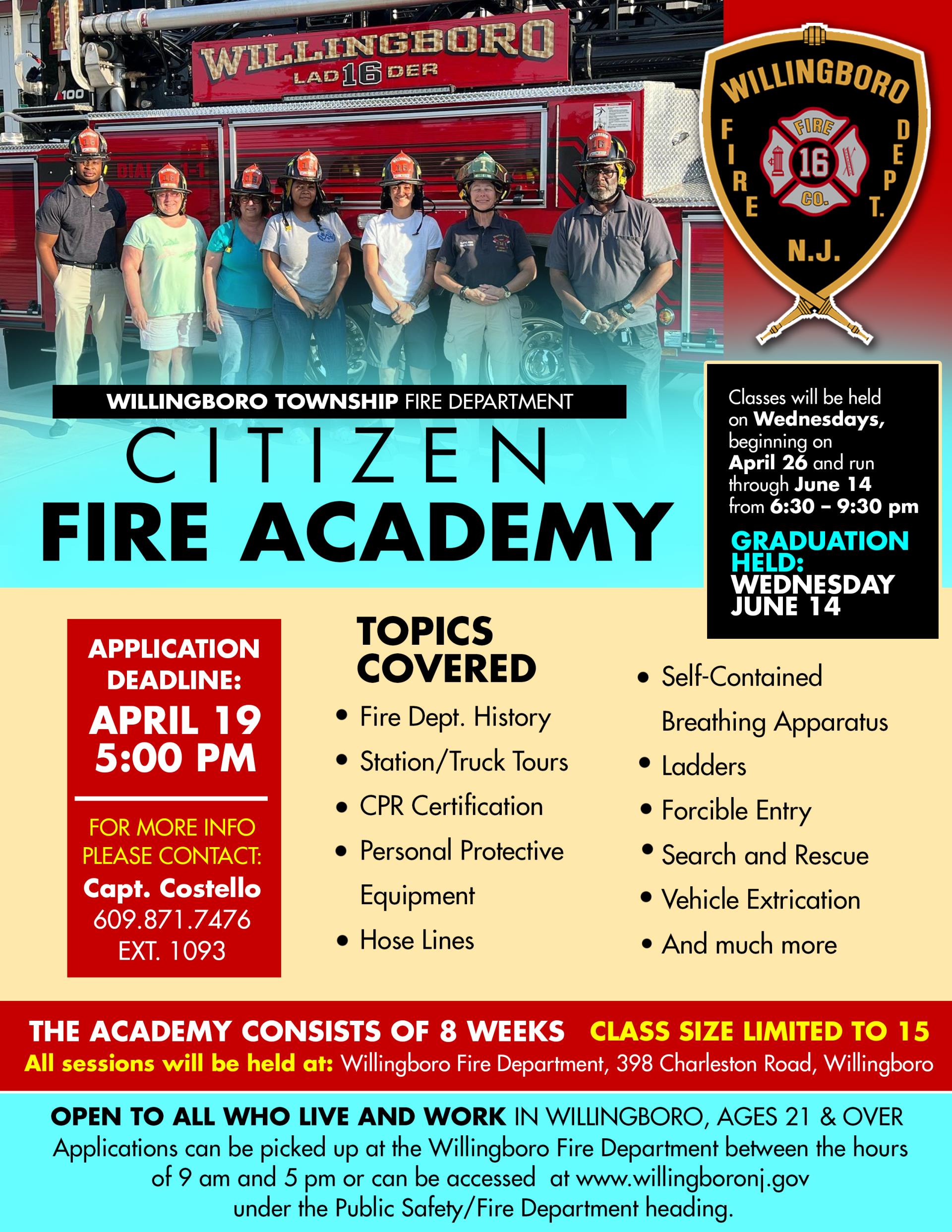 Citizen fire Academy FiNAL 