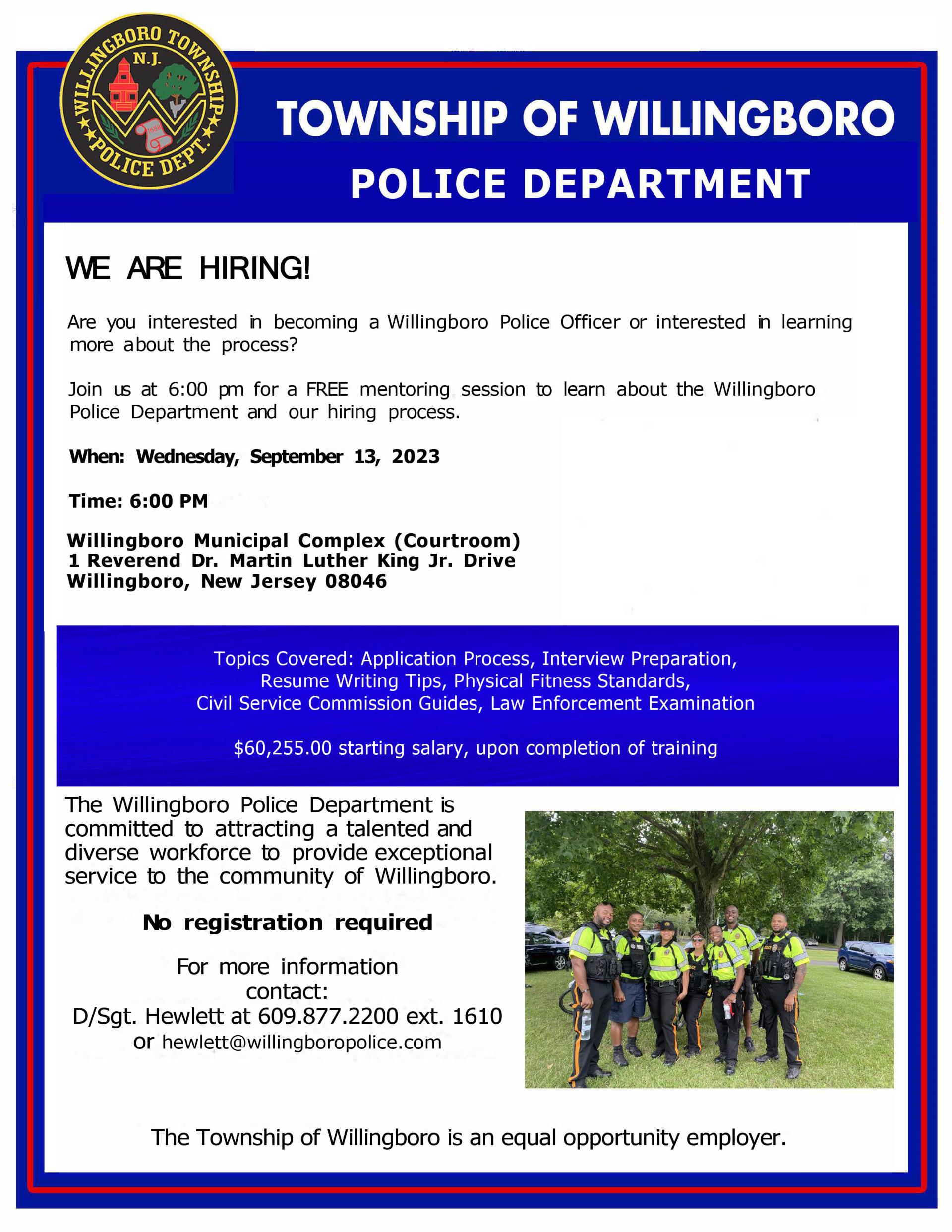 Police Hiring Flyer Final Draft