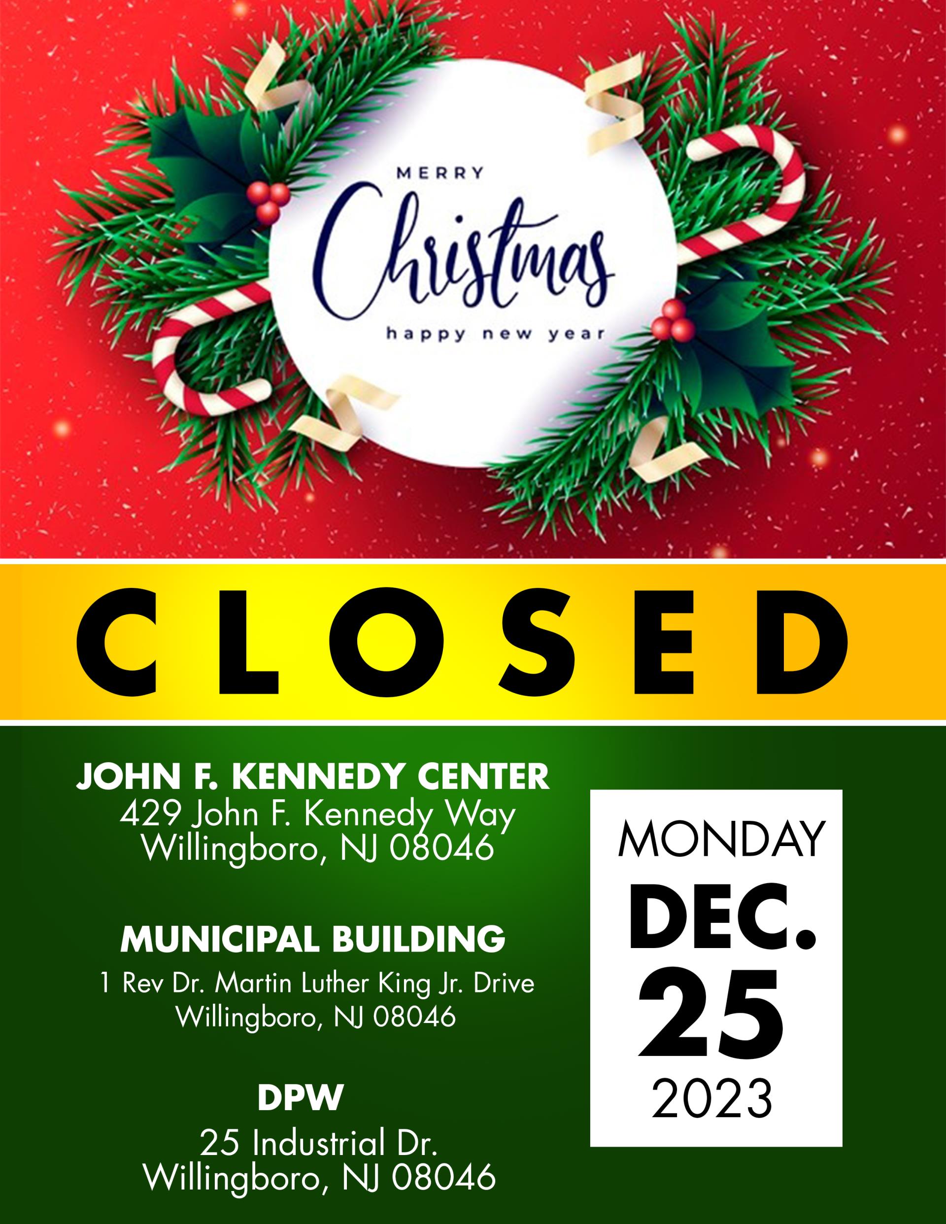 closing 2023 - christmas