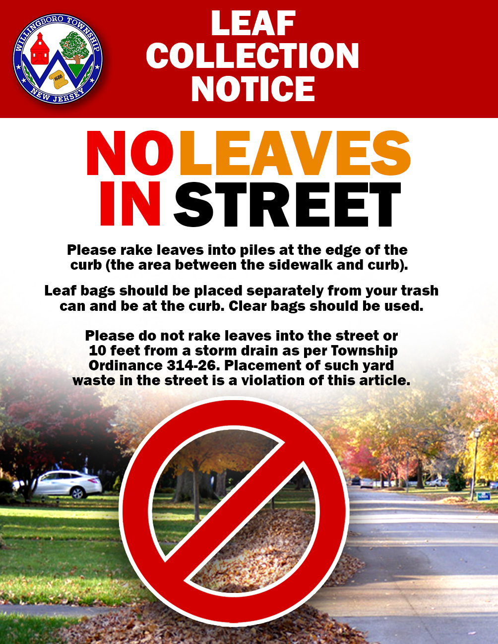 Leaf Collection Notice