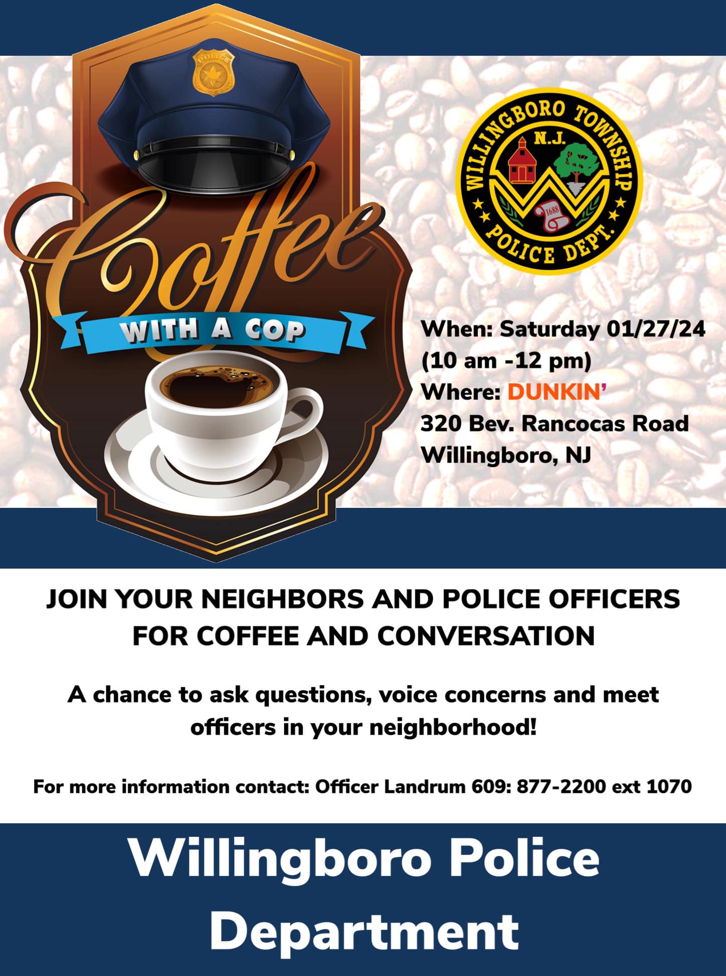 Coffee with A Cop