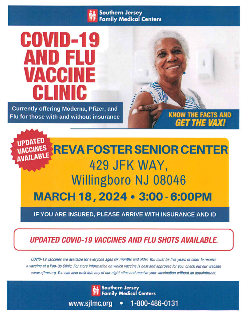 Covid Vaccine March 18th