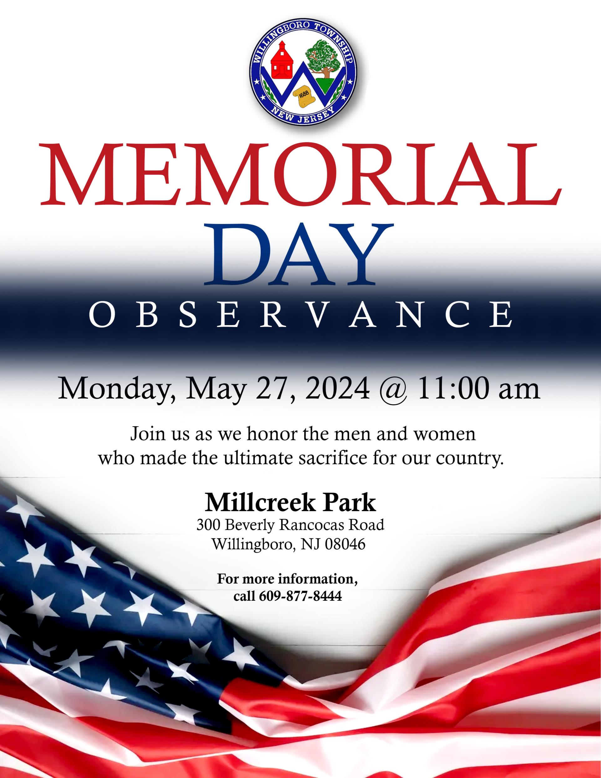 memorial day observance 2024