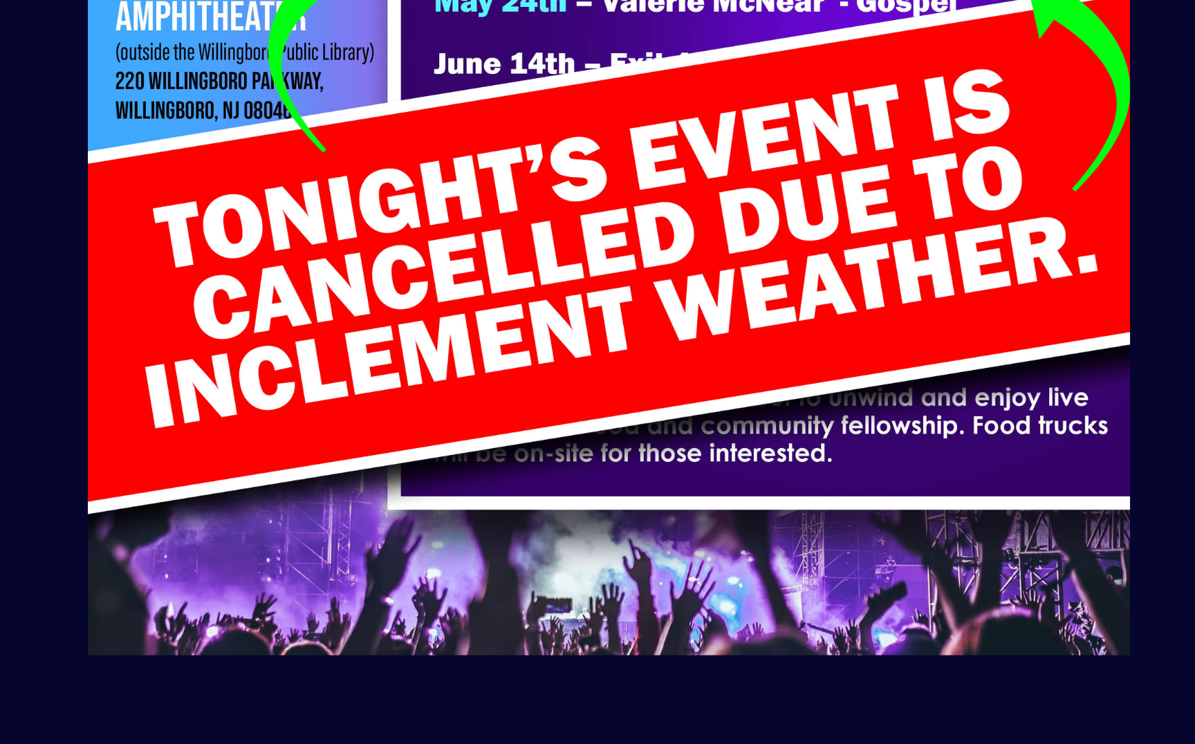 Concert Cancellation