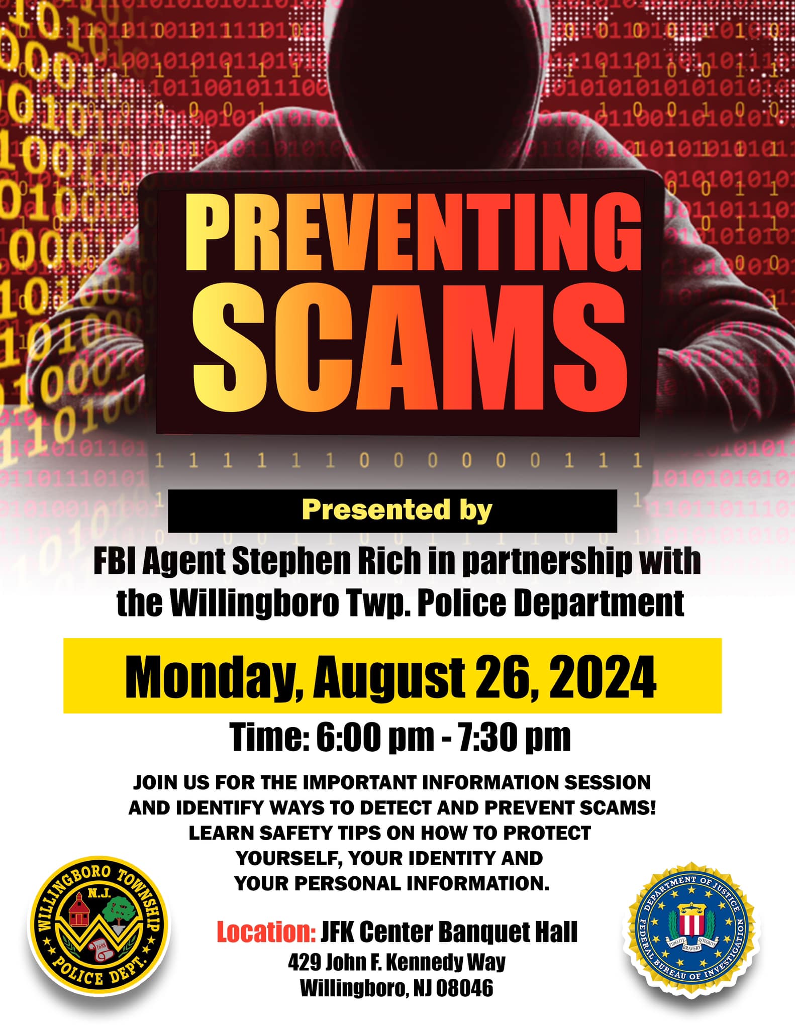 Preventing Scams Flyer